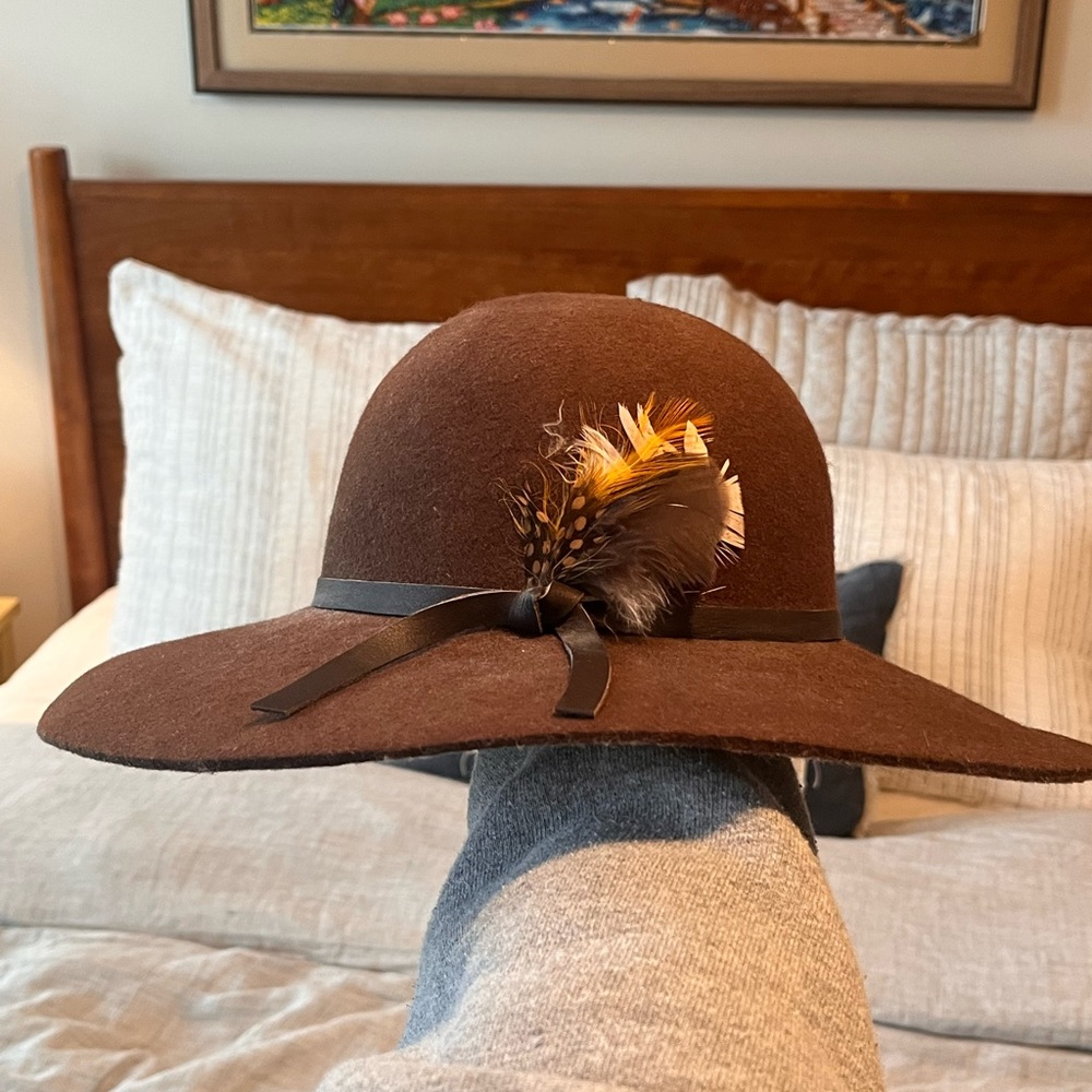 Anthropologie Kathy Jean Wool Hat
